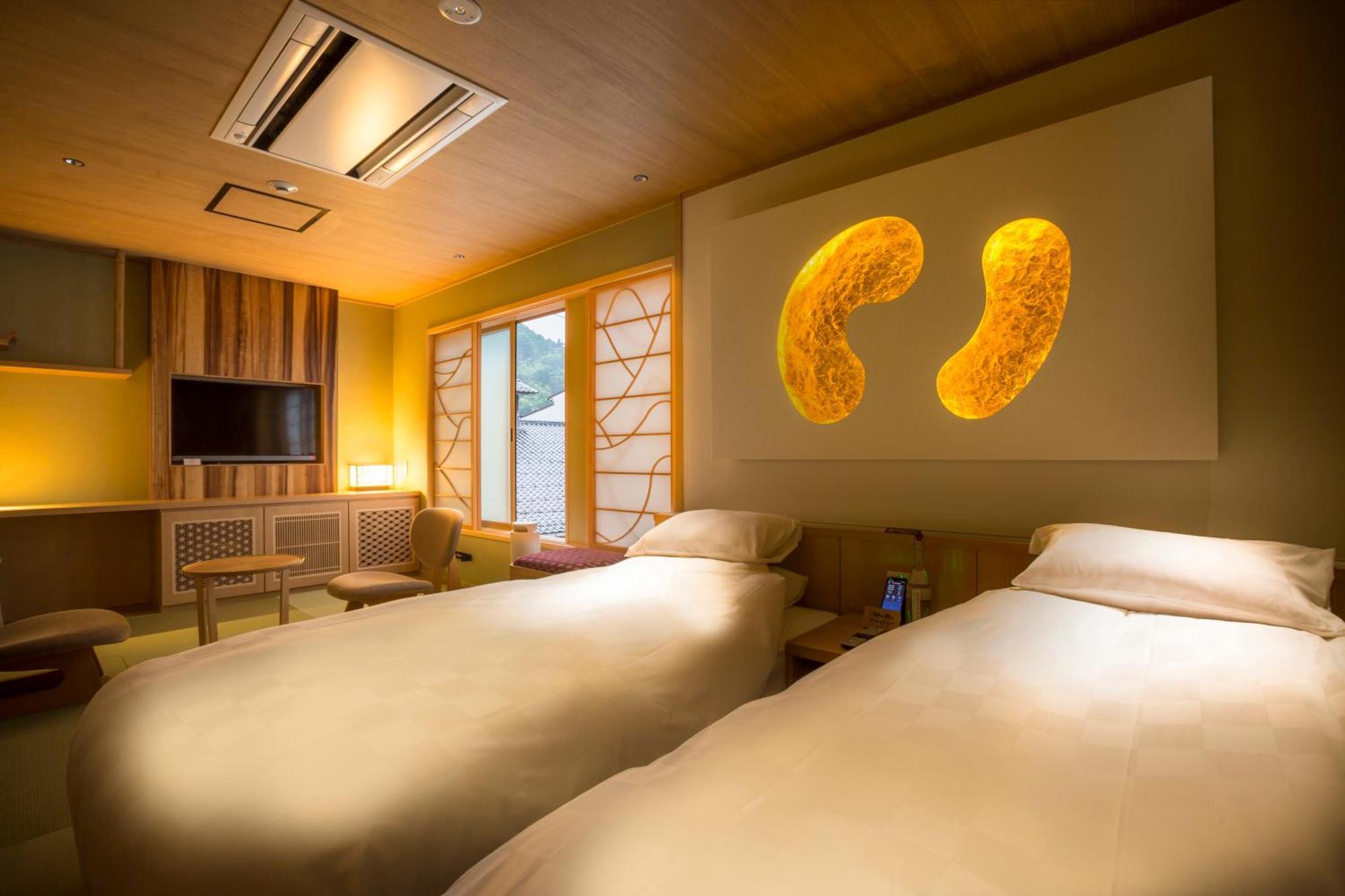 Kinosaki Onsen Tokitotoki Hotell Toyooka  Rum bild